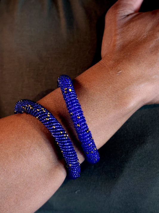 Sapphire Elegance Bangle