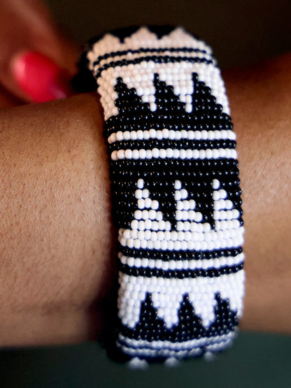 Afro Noir bangle