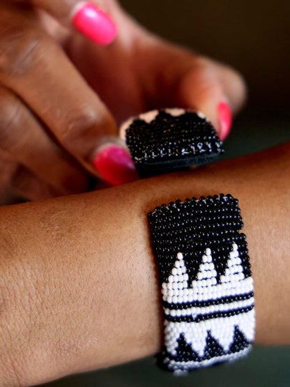 Afro Noir bangle