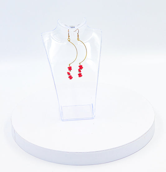 Threaded Whimsy earrings